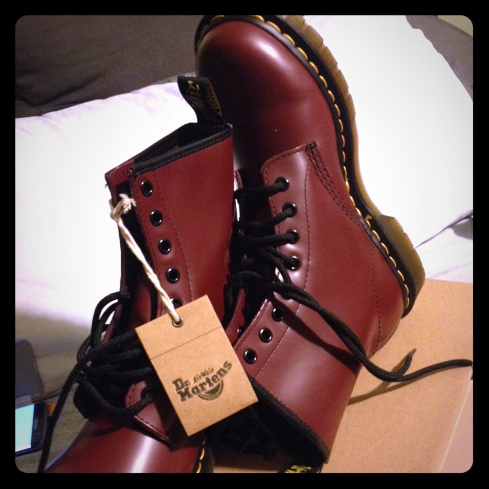 SOLD - NWT- Dr. Martins still has tags.  Cheap.